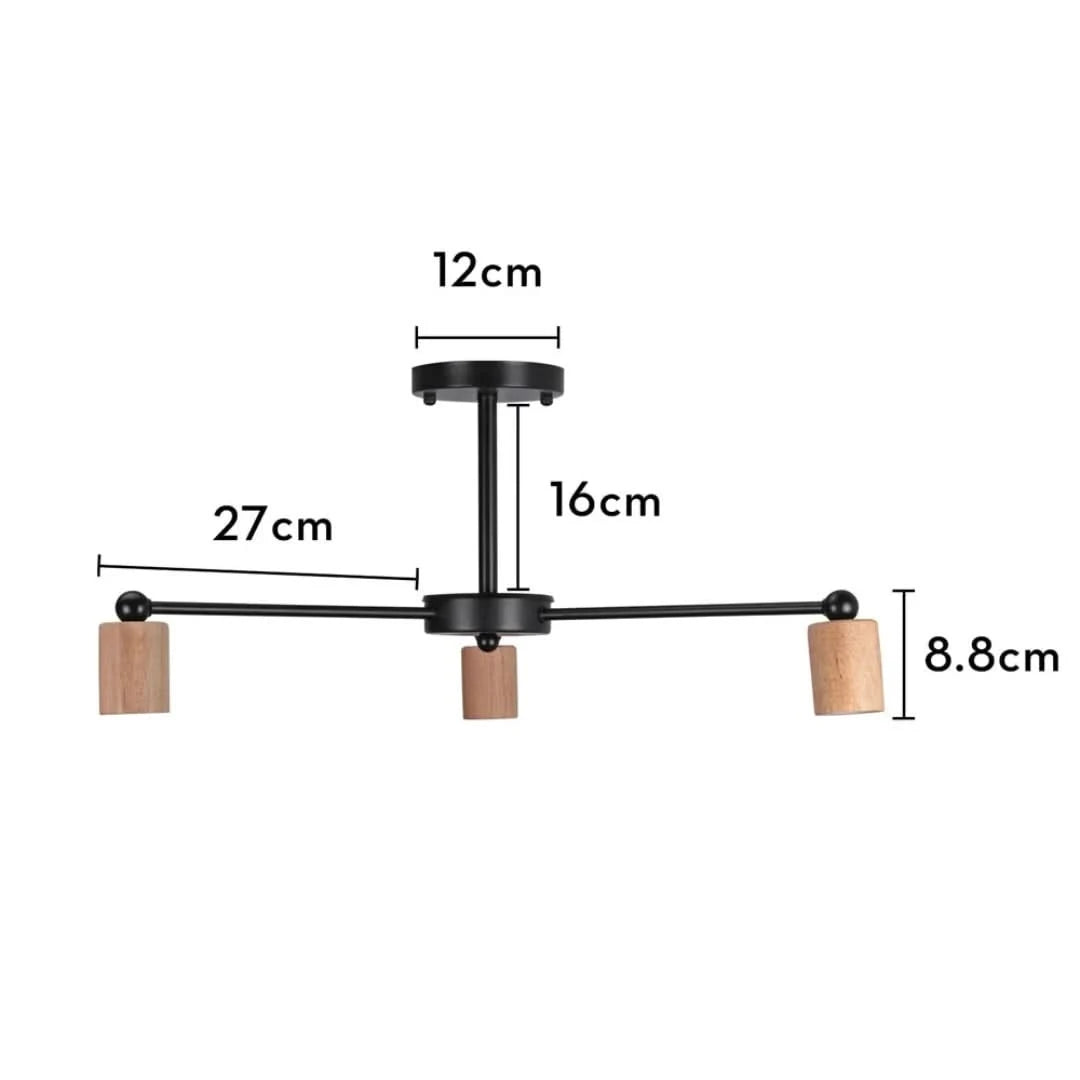LoftLuster - Scandinavian Loft Chandelier
