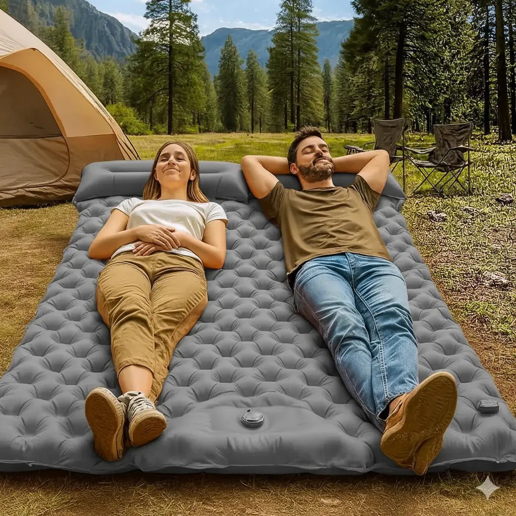 TrailRest Colchón Inflable Doble Ultraligero Auto - Inflable - VyFlair