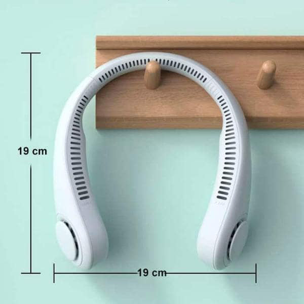 Ventilador de Cuello Portátil – Velocidades Ajustables - Diseño Ergonómico - Batería de Larga Duración