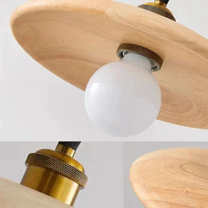 NordicNook - Scandinavian Wooden Pendant Lamp