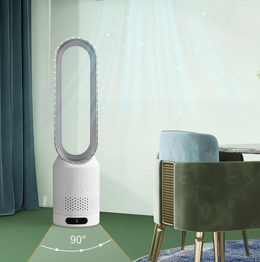 Veloria - Enfriador de aire 3 en 1 con purificador de aire UV e ionizador