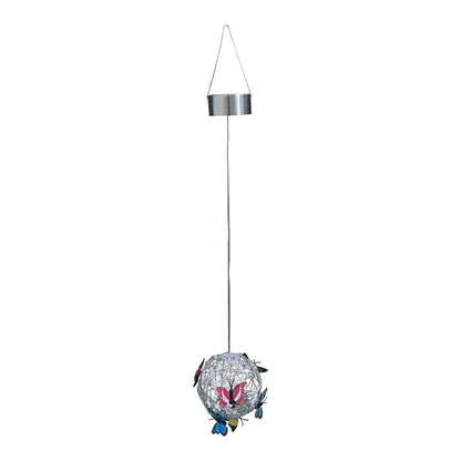 Butterbright - Butterfly de lámpara solar colgante-Outdoor lighting-VyFlair