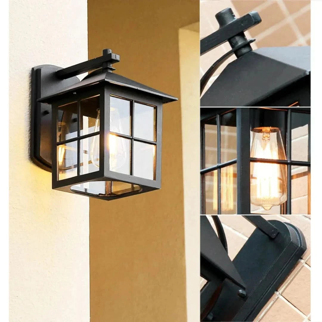 ClassicGlow - Lámpara de pared vintage-Outdoor lighting-VyFlair