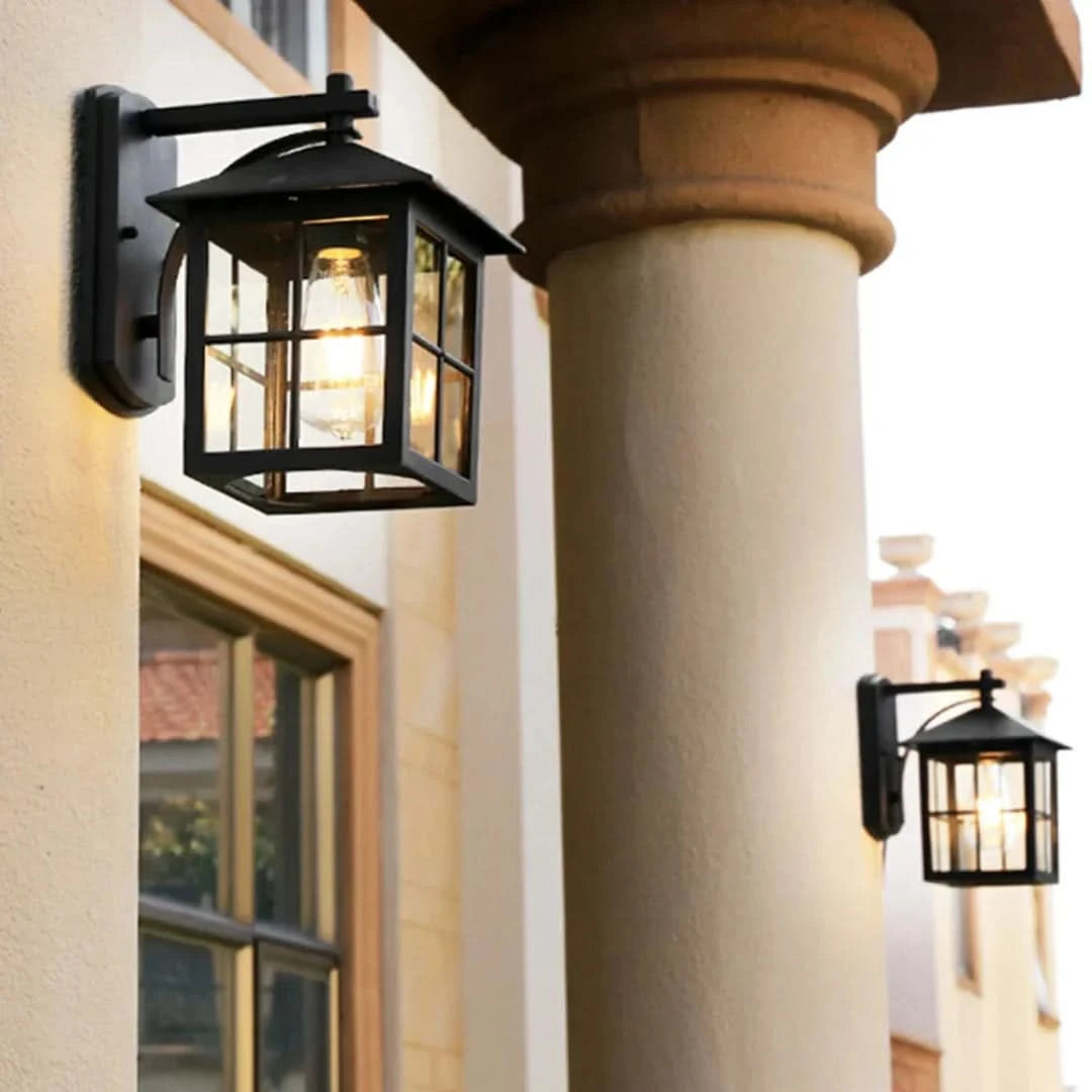 ClassicGlow - Lámpara de pared vintage-Outdoor lighting-VyFlair