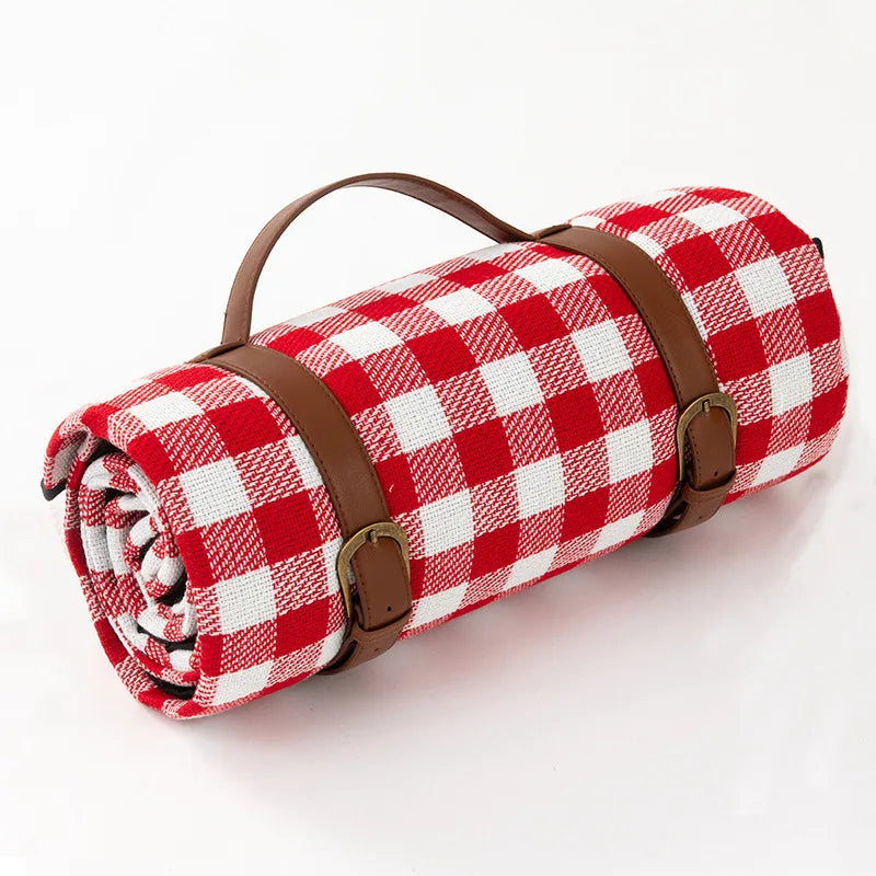 Manta de Picnic a Cuadros - Impermeable - Plegable - Exterior