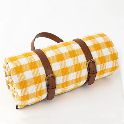 Manta de Picnic a Cuadros - Impermeable - Plegable - Exterior