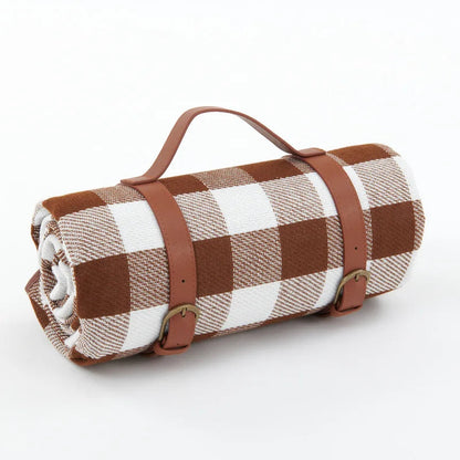 Manta de Picnic a Cuadros - Impermeable - Plegable - Exterior