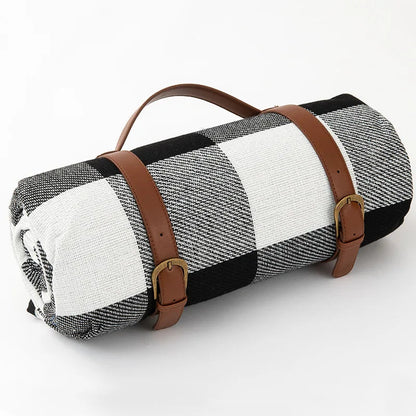 Manta de Picnic a Cuadros - Impermeable - Plegable - Exterior