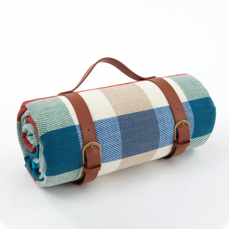 Manta de Picnic a Cuadros - Impermeable - Plegable - Exterior
