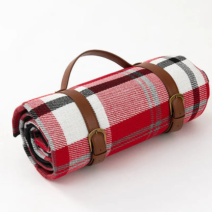 Manta de Picnic a Cuadros - Impermeable - Plegable - Exterior