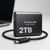 Unidad SSD portátil - almacenamiento compacto - alta velocidad