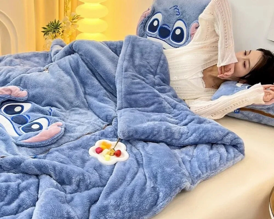 Conjunto de Manta y Funda de Almohada KnuffelZacht – Para Calidez y Confort