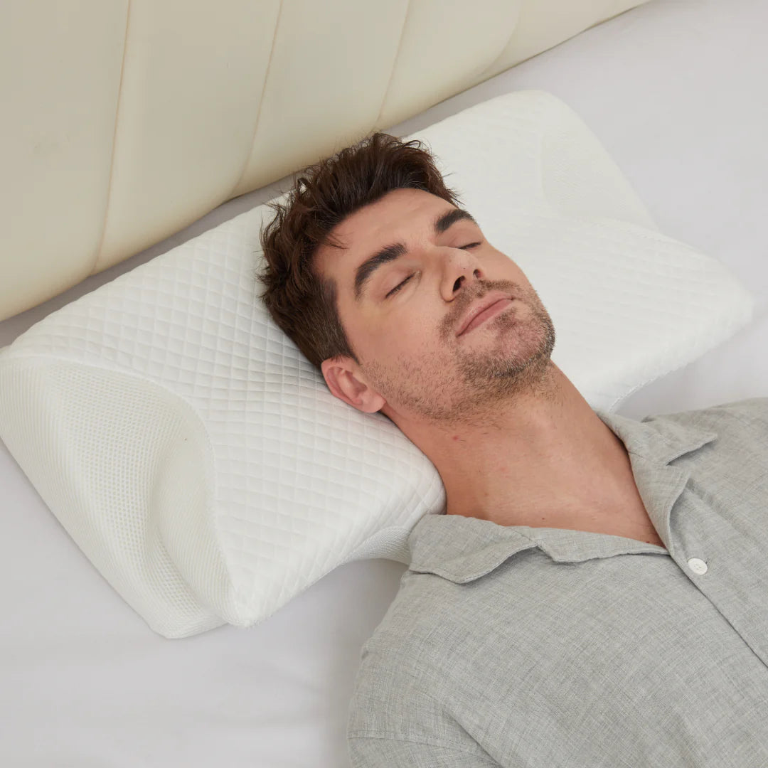 CozyRest Almohada Cervical Viscoelástica - Soporte Ergonómico - Alivio Dolor