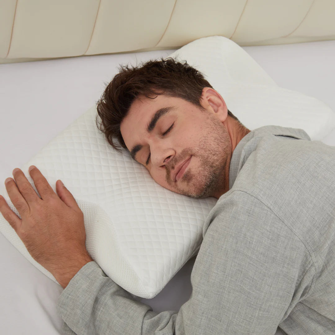 CozyRest Almohada Cervical Viscoelástica - Soporte Ergonómico - Alivio Dolor