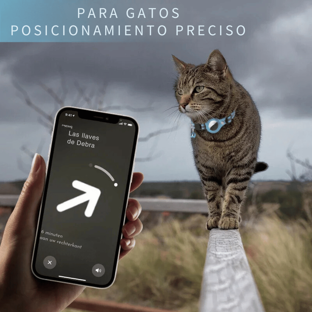 Rastreador GPS para Gatos - Collar Inteligente - Impermeable-Rastreadores-VyFlair