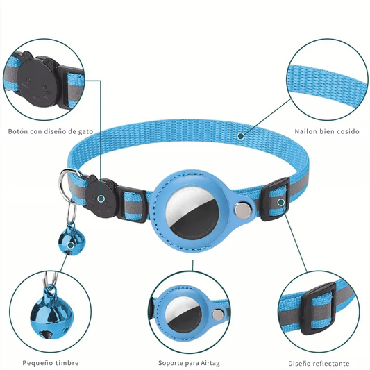 Rastreador GPS para Gatos - Collar Inteligente - Impermeable-Rastreadores-VyFlair