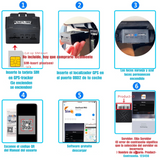 Mini GPS Tracker - Plug & Play Localizador de Vehículos OBD2-Rastreadores-VyFlair
