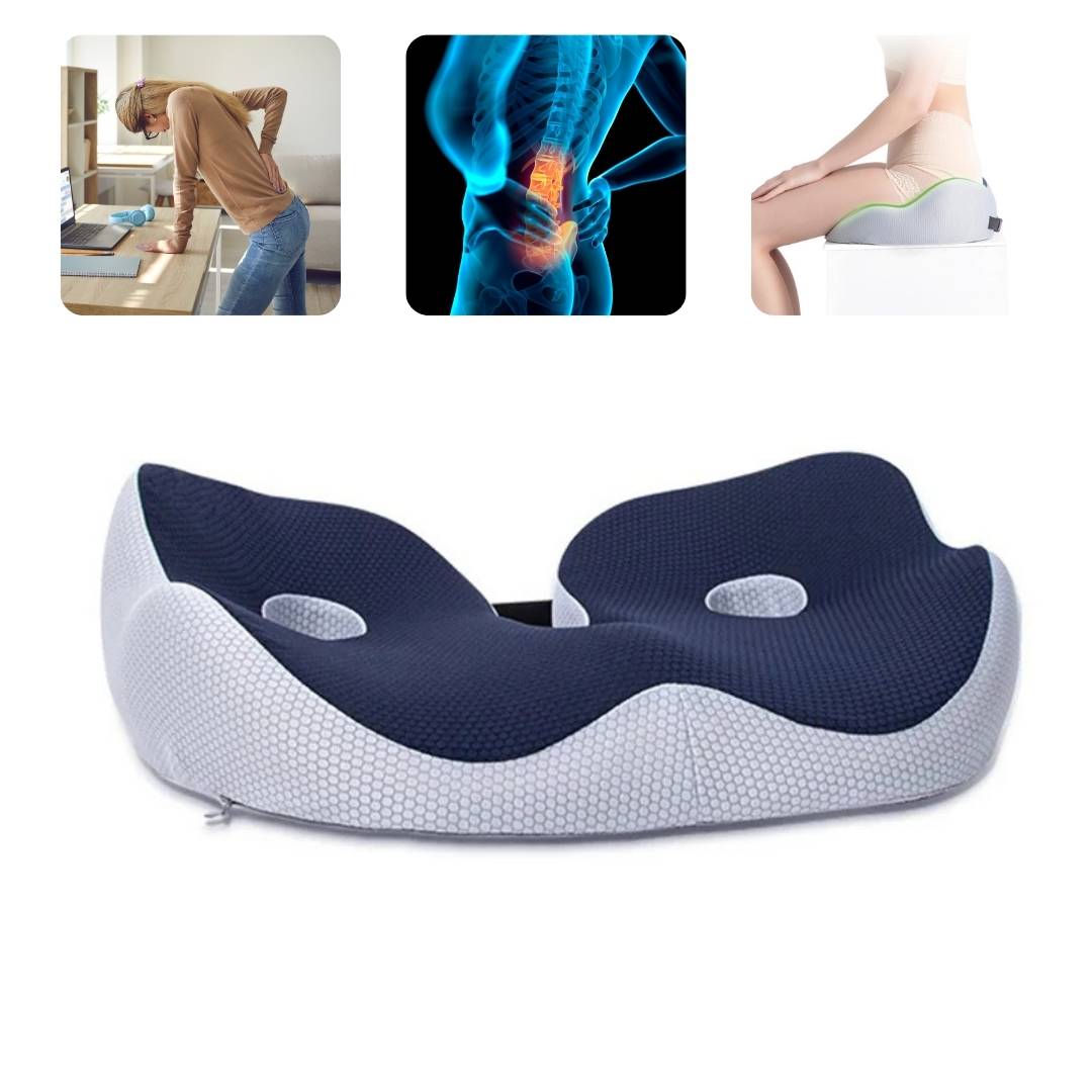 Cojín Viscoelástico SITSMART Soporte Coxis y Postura - VyFlair