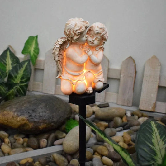 EternalLight - Angel of Resin Solar Lamp