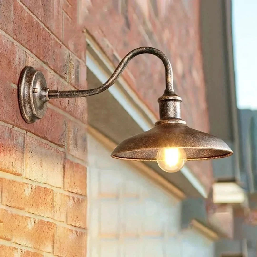 Rainrretro - luz de pared retro impermeable-Outdoor lighting-VyFlair