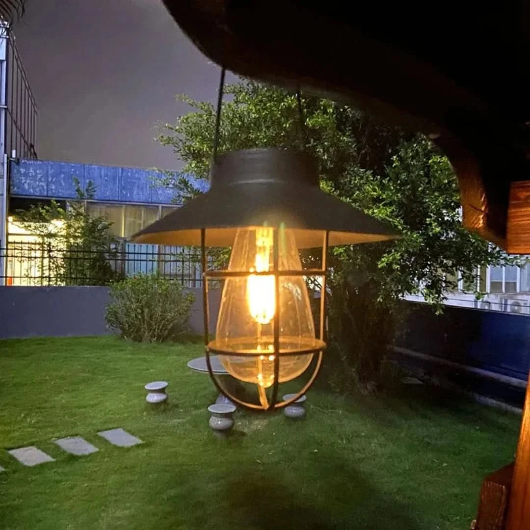 Heritagesolar - Linterna solar retro para al aire libre-Outdoor lighting-VyFlair