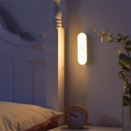 LED USB Rechargeable Wireless Motion Sensor Wall Light