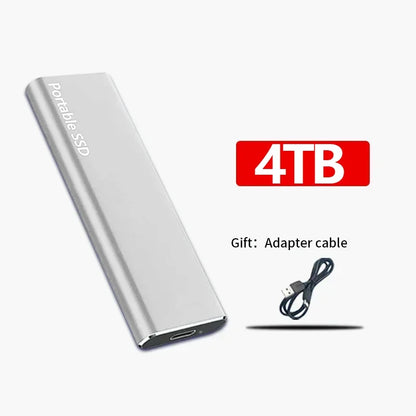 Disco Dura SSD Externa Rápida - Moderna y Compacta