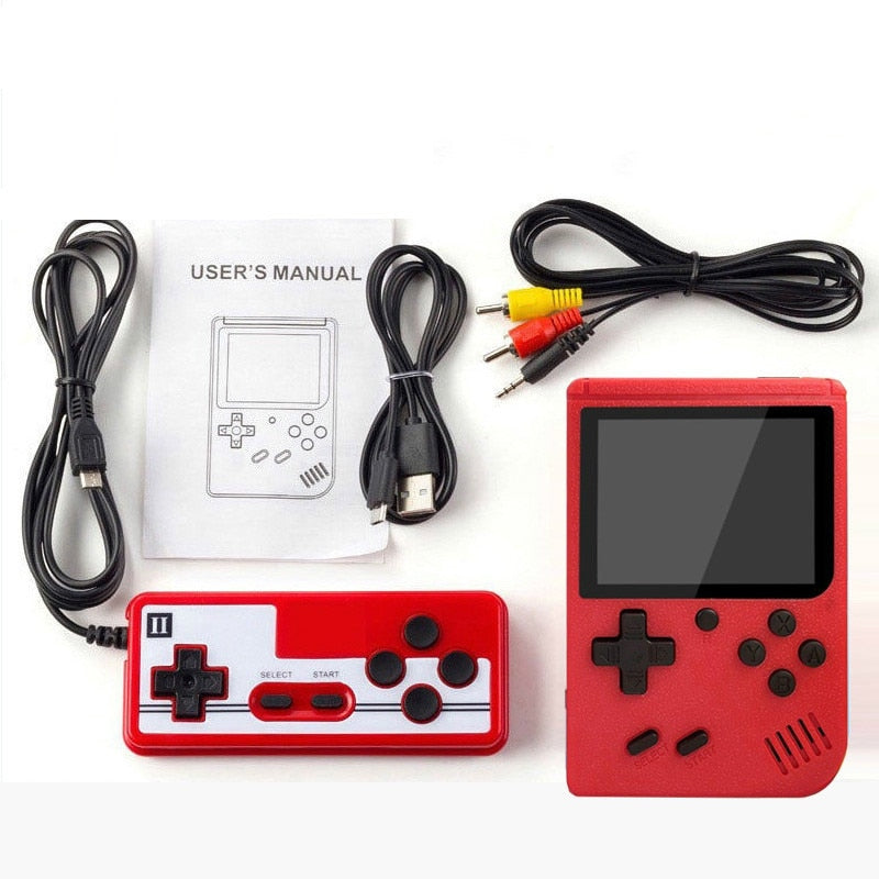 Consola Retro Portátil 400 Juegos Clásicos Multijugador