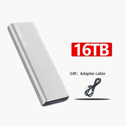Disco Dura SSD Externa Rápida - Moderna y Compacta