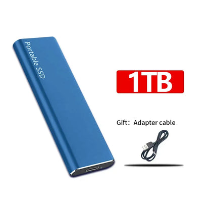 Disco Dura SSD Externa Rápida - Moderna y Compacta