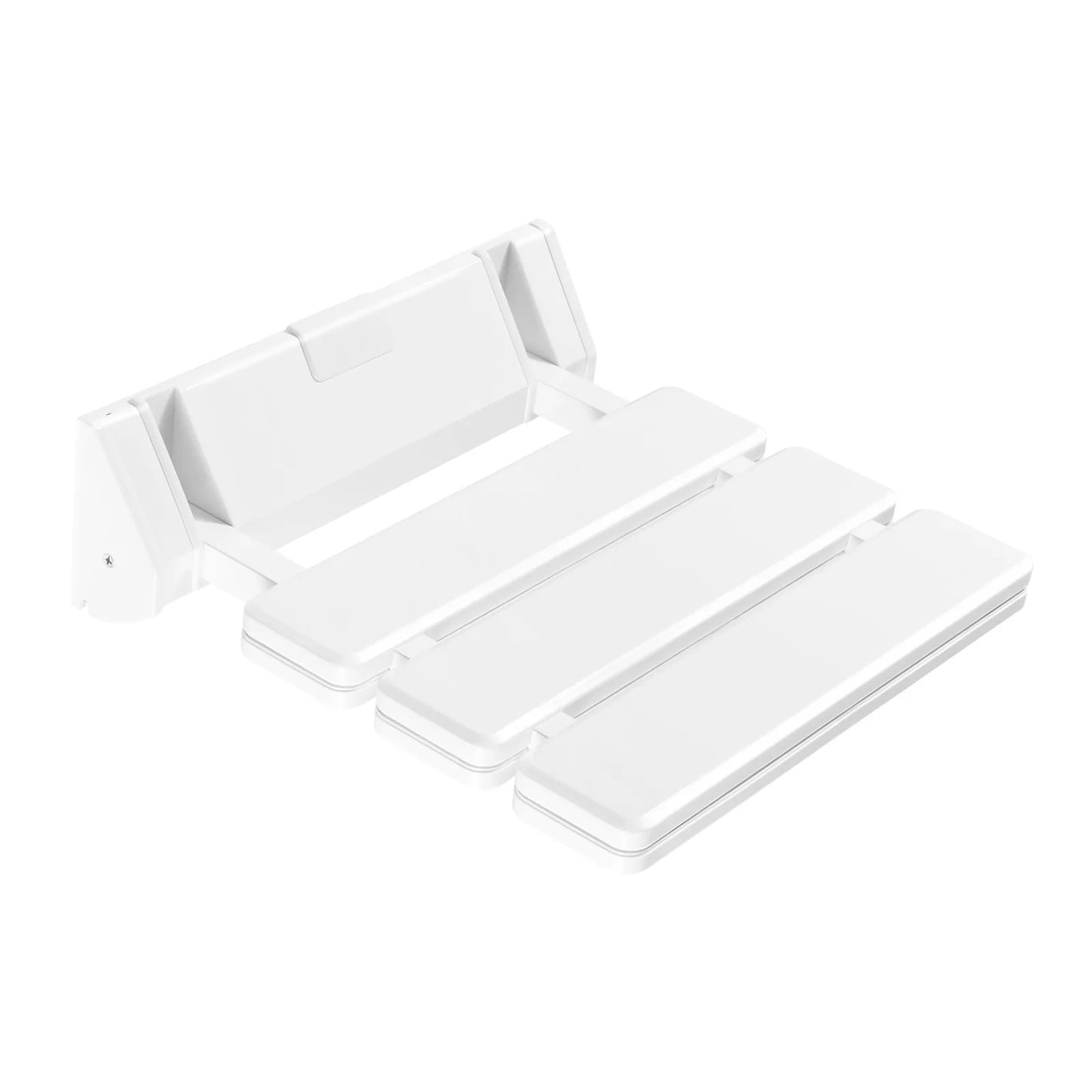 Asiento de ducha plegable - banco seguro montado en pared - ahorro de espacio