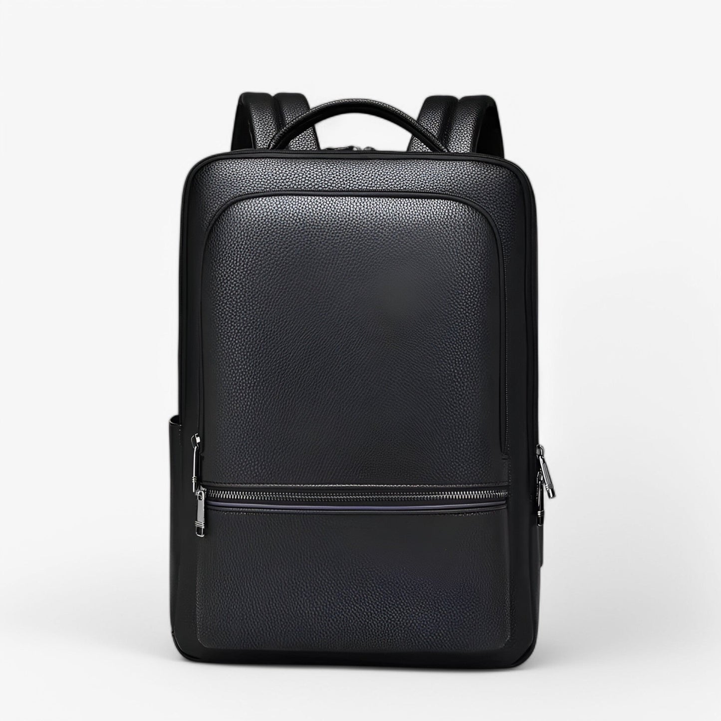 Mochila de Cuero con Puerto USB - Elegante y Funcional