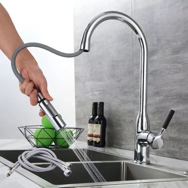 PureFlow - Grifo de Cocina con Ducha de Mano Retráctil