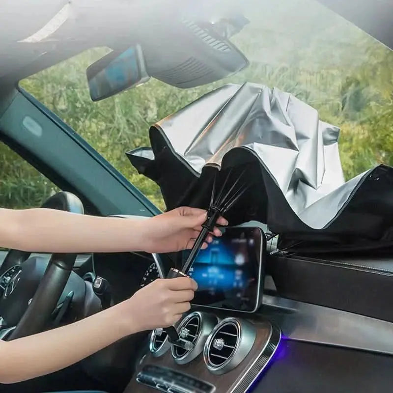 Protector solar del coche | Pantalla plegable-VyFlair