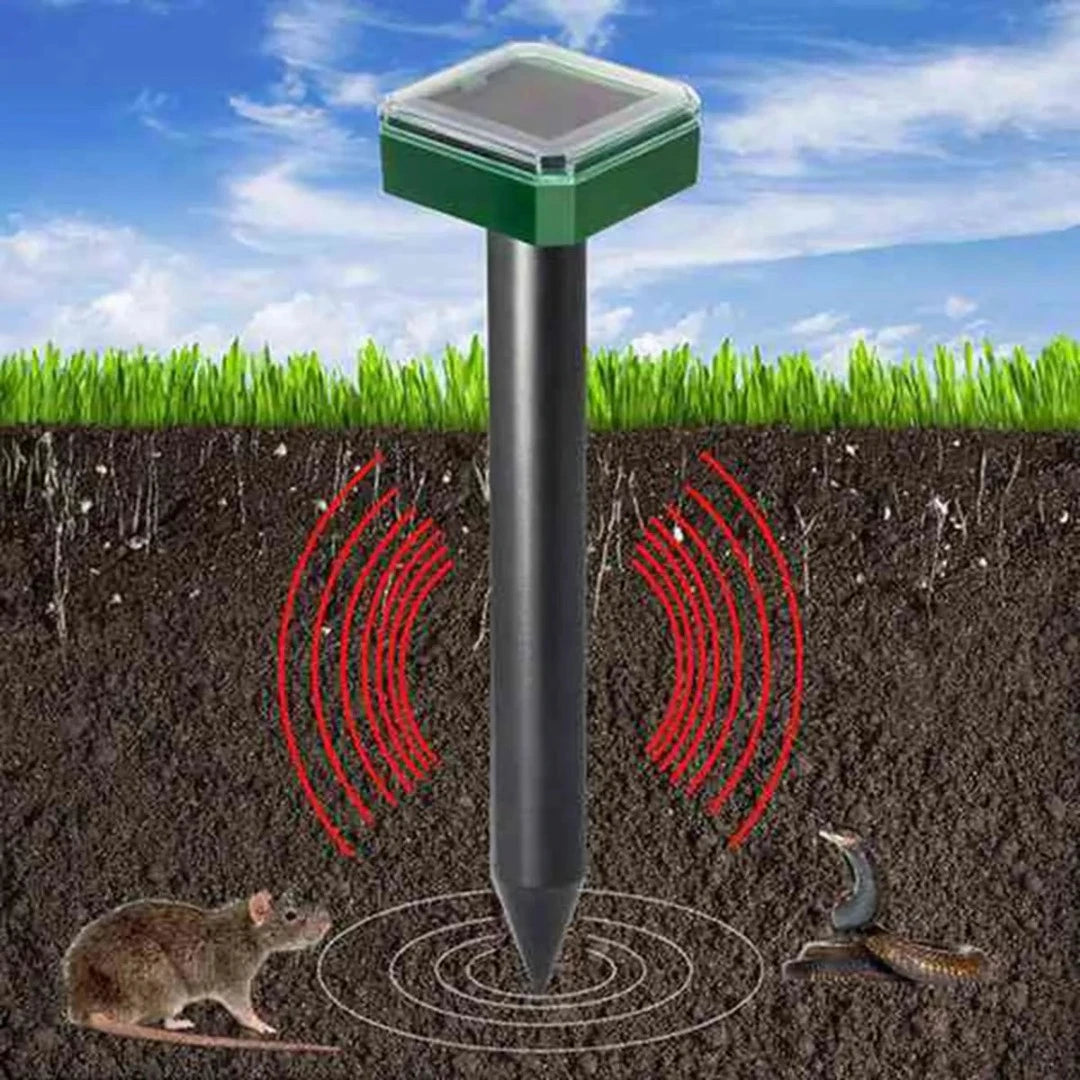 Solar Power Mouse Mole Snakes Repeller