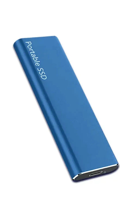 Disco Duro Externo Ultra Delgado de 4 TB – Solución de Almacenamiento Portátil USB-C para Transferencia Rápida de Archivos y Durabilidad