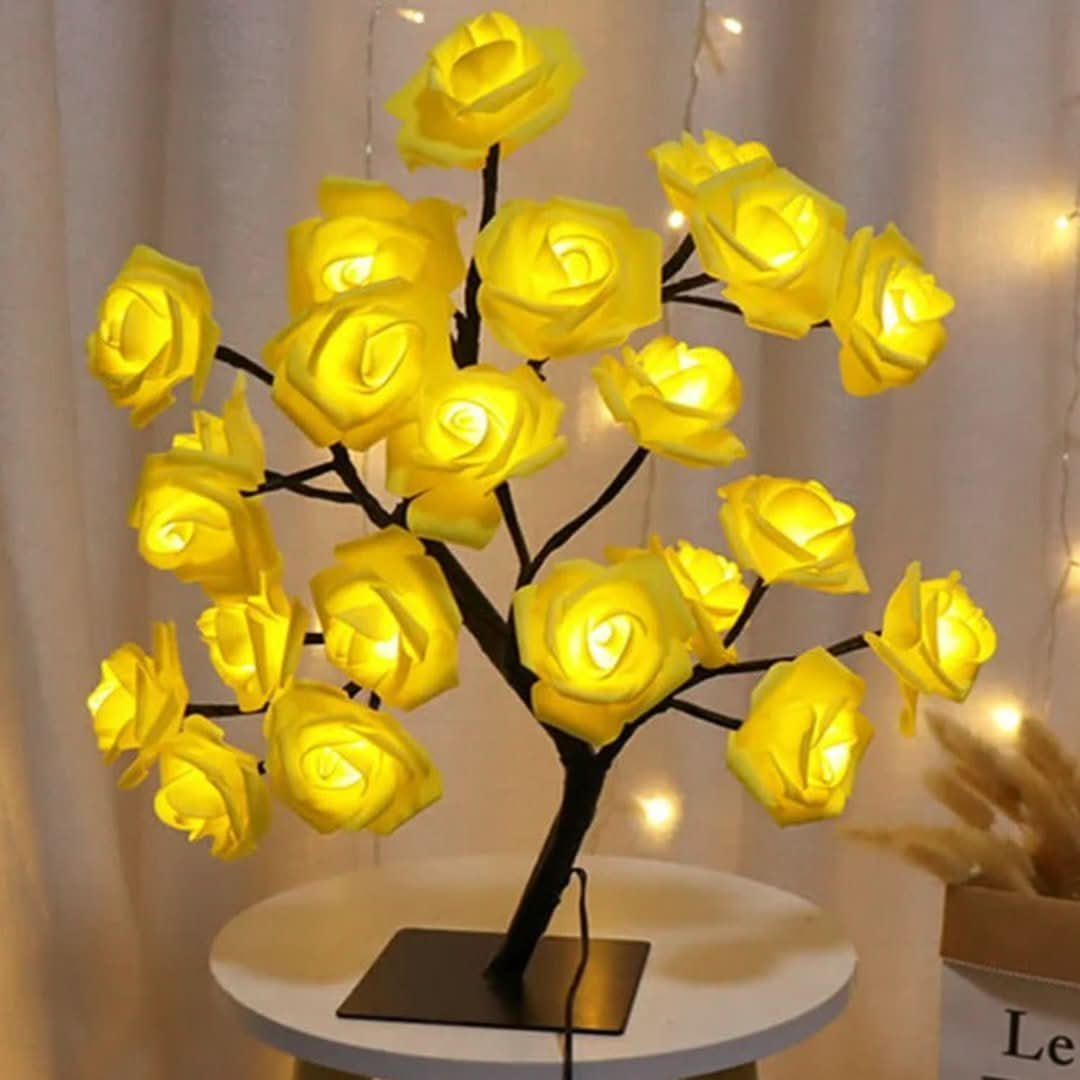 LED Flora Table Lamp - A Romantic Light Show in Any Room