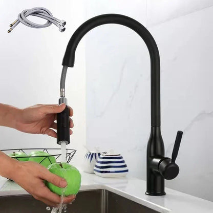 PureFlow - Grifo de Cocina con Ducha de Mano Retráctil