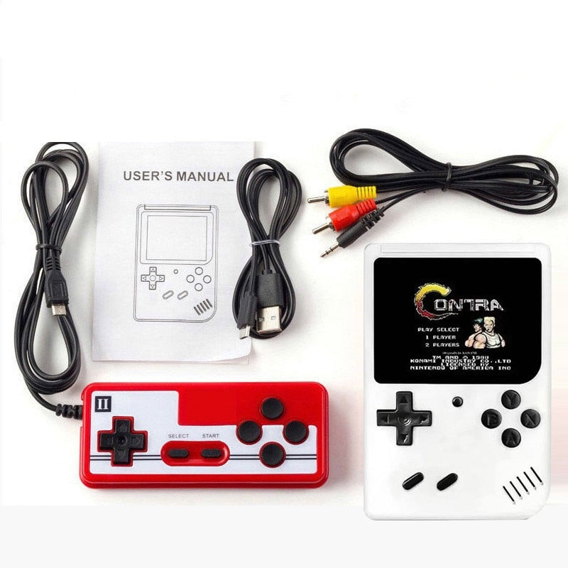 Consola Retro Portátil 400 Juegos Clásicos Multijugador