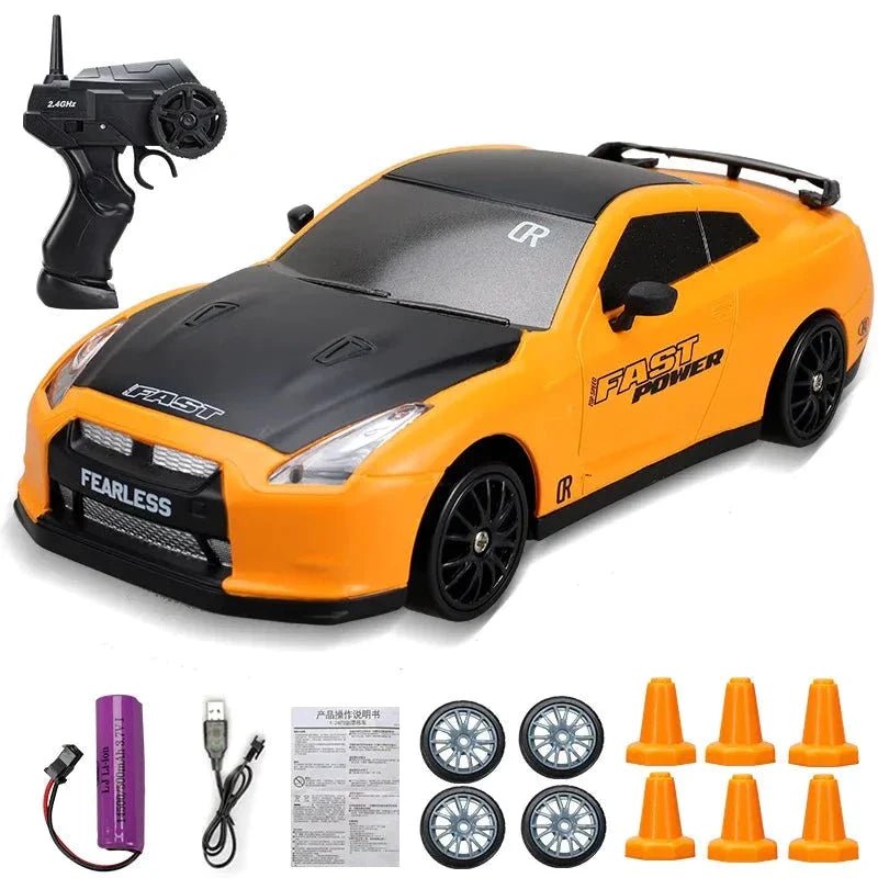 DriftEase Mini RC Drift Car – Control Remoto de Alto Rendimiento - VyFlair