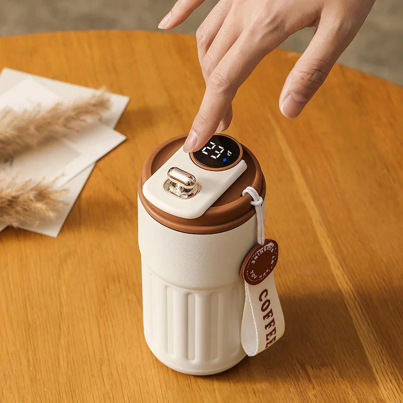 SmartSip Botella Térmica LED Acero Inoxidable