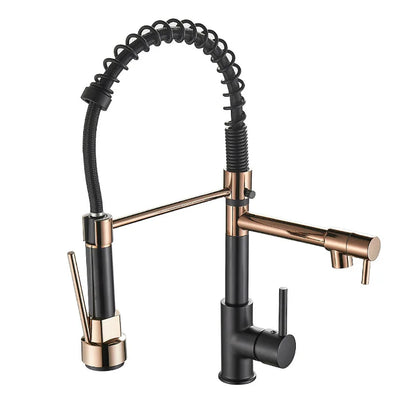 FlowTwin - Elegante Grifo Doble de Salida