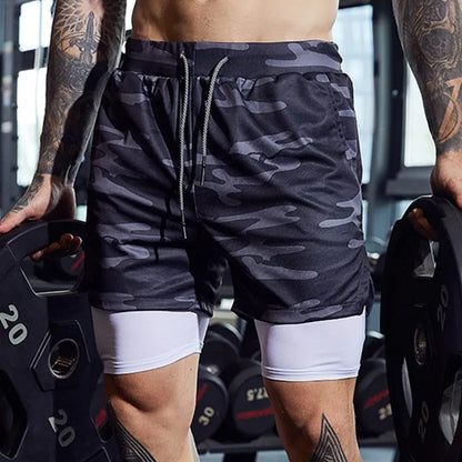 Pantalones Cortos de Gimnasio - Bolsillo para Teléfono - Forro Cómodo