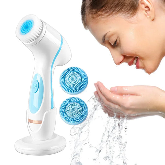 GlowSonic - Limpiador Facial Sónico 3 en 1 y Sistema de Spa