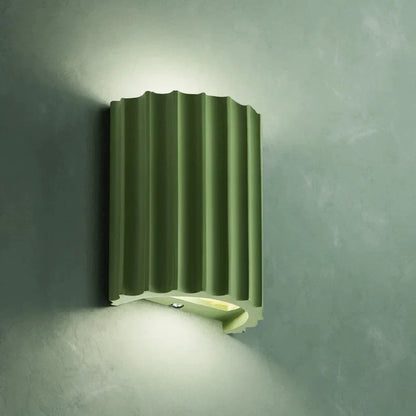 LumeSculpt – Lámpara de Pared Moderna de Resina
