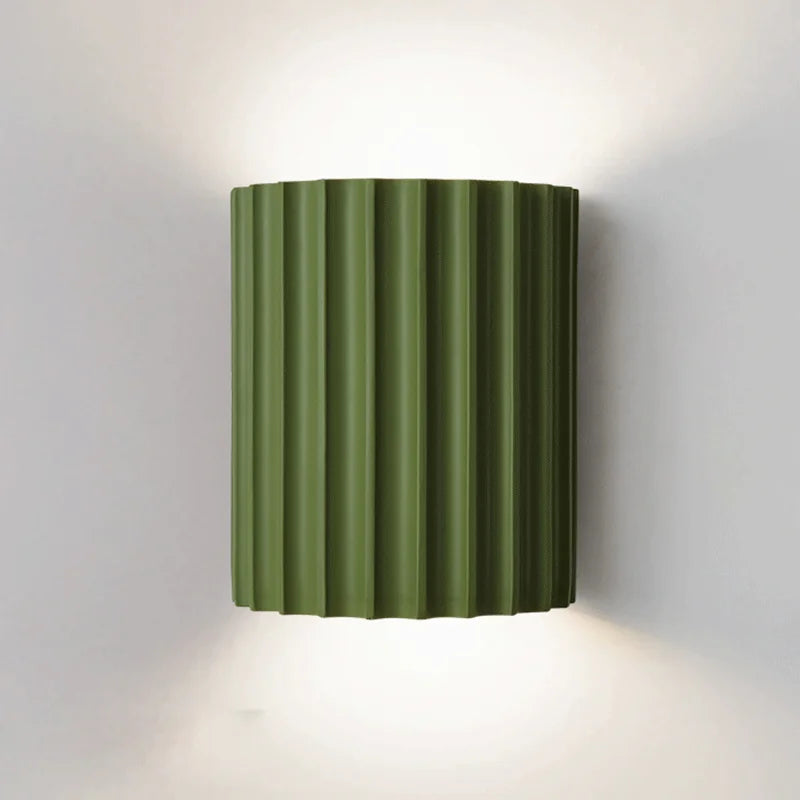LumeSculpt – Lámpara de Pared Moderna de Resina