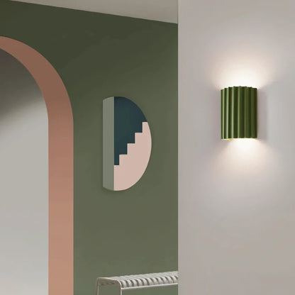 LumeSculpt – Lámpara de Pared Moderna de Resina