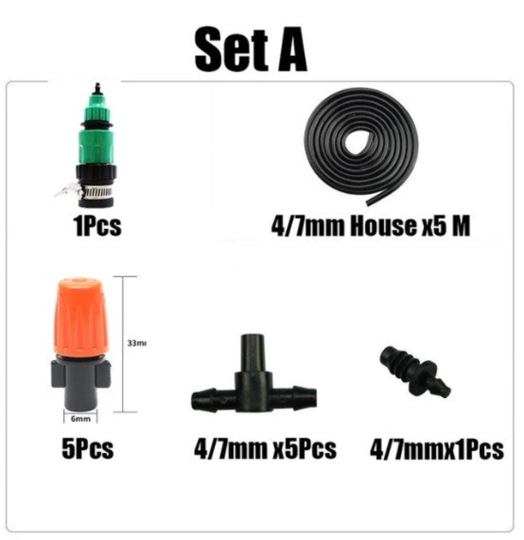 Mist Cooling Automatic Irrigation System