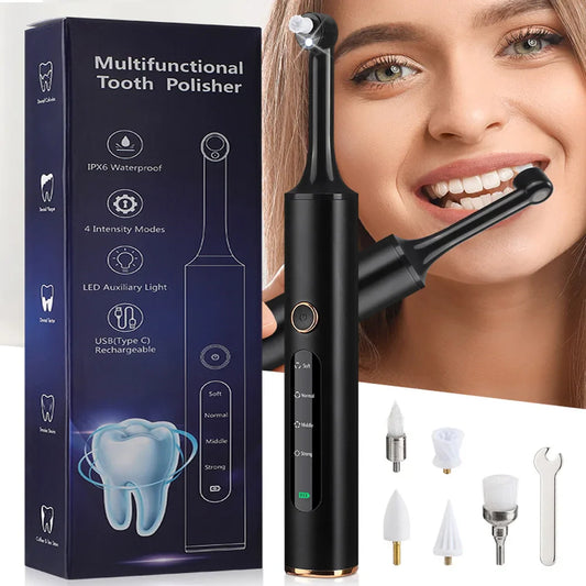 SmilePro - Pulidor de Dientes Inalámbrico 5 en 1 y Removedor de Sarro