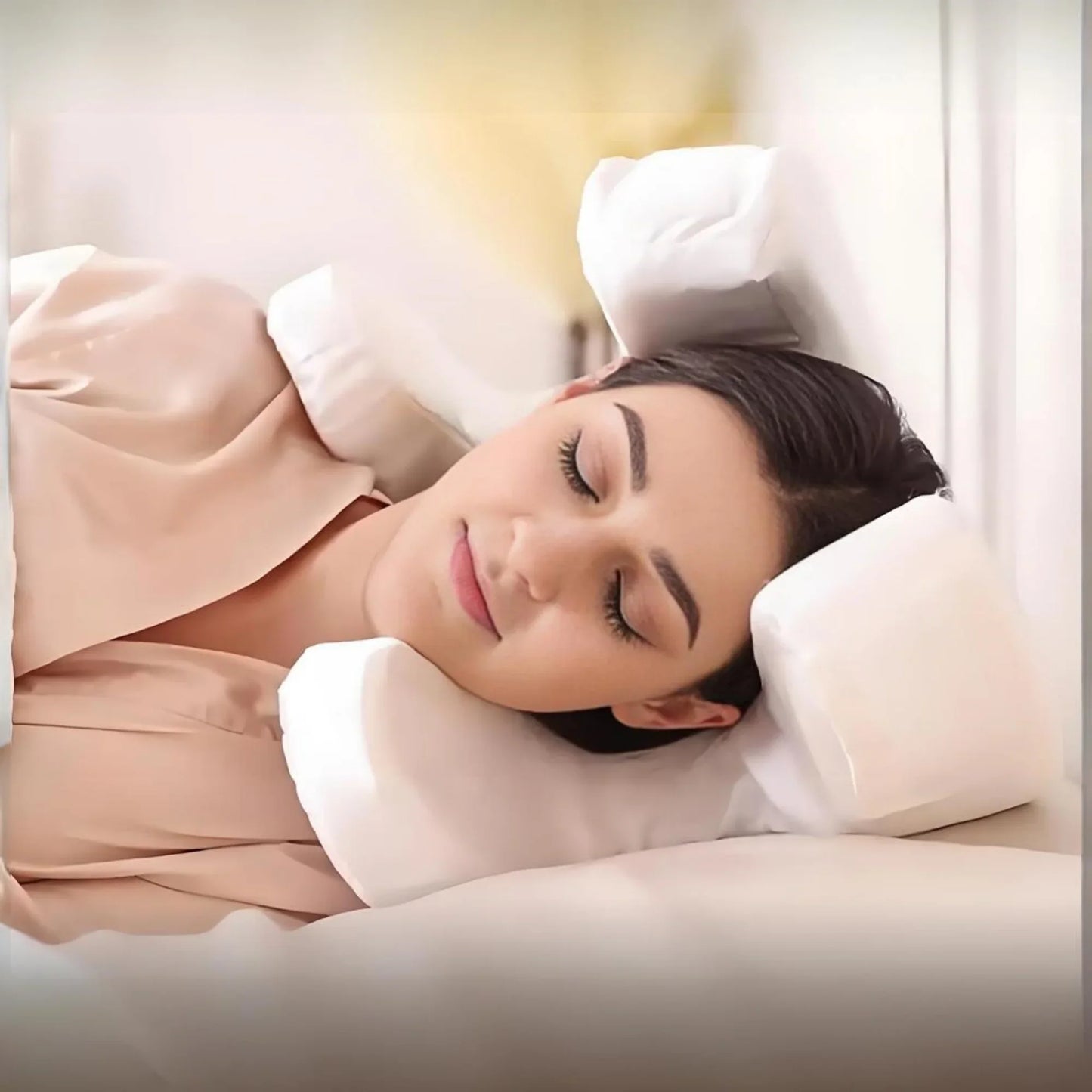 BeautyCloud - Almohada de Espuma Viscoelástica para la Prevención de Arrugas y Máximo Confort